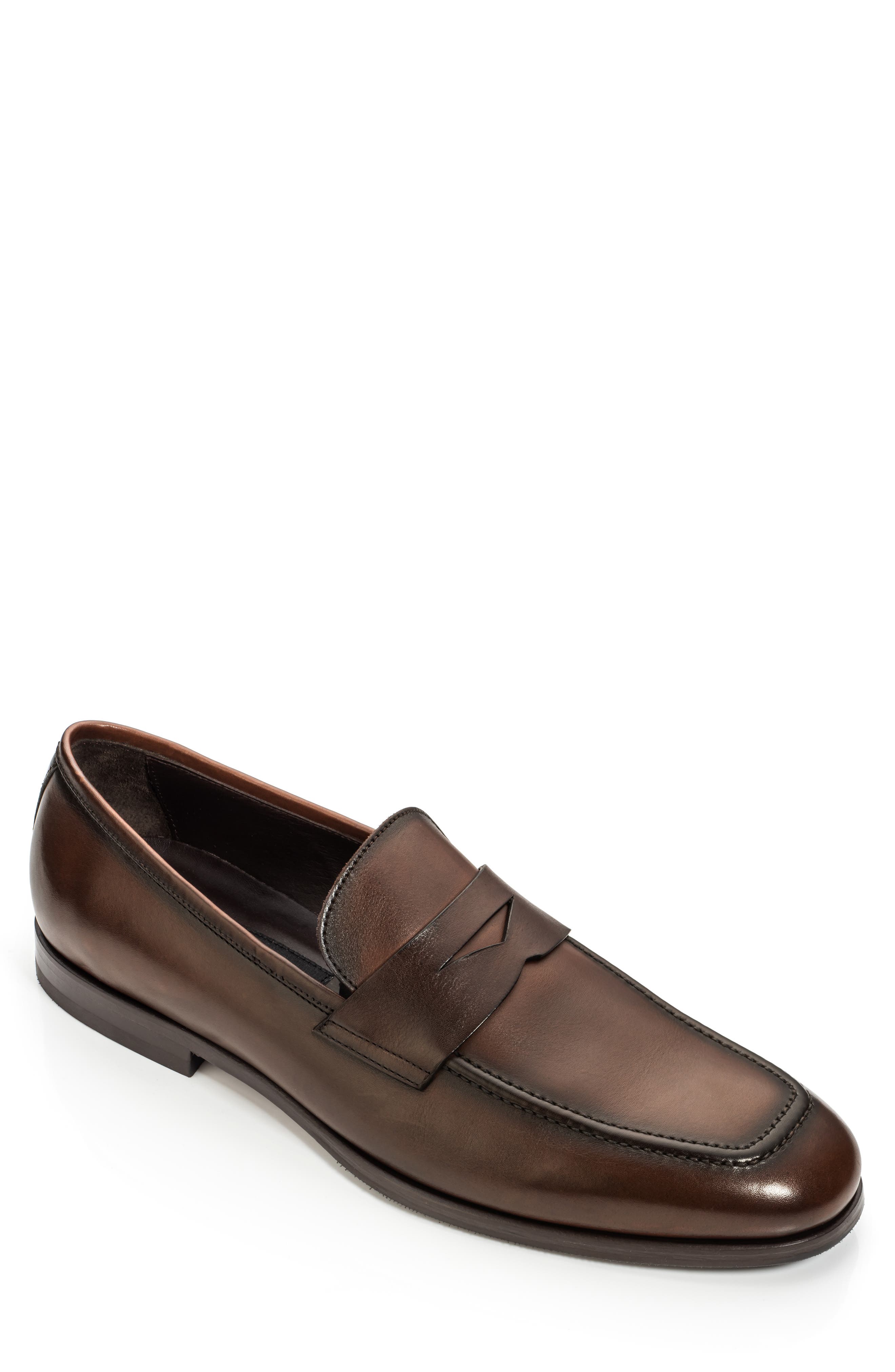 TO BOOT NEW YORK Ronny Penny Loafer in Burnished Brown Cover