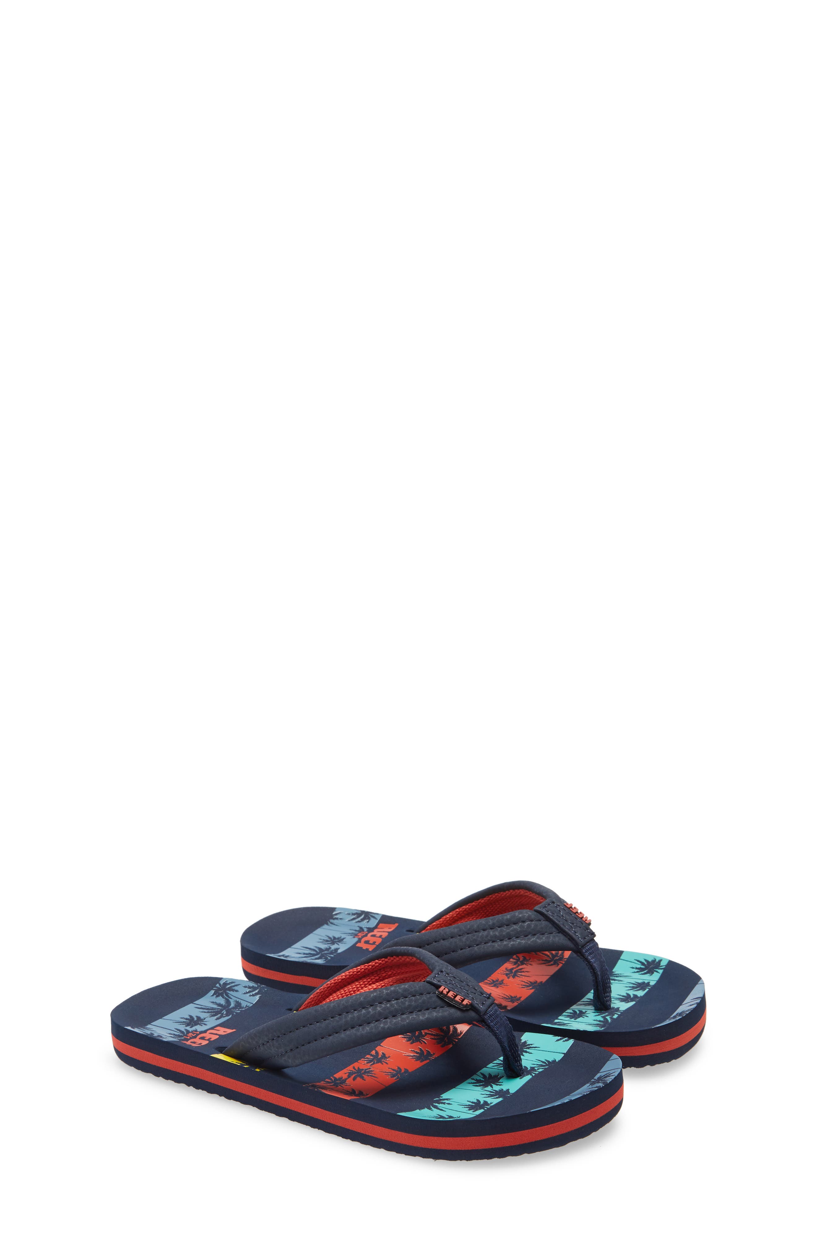 navy reef flip flops