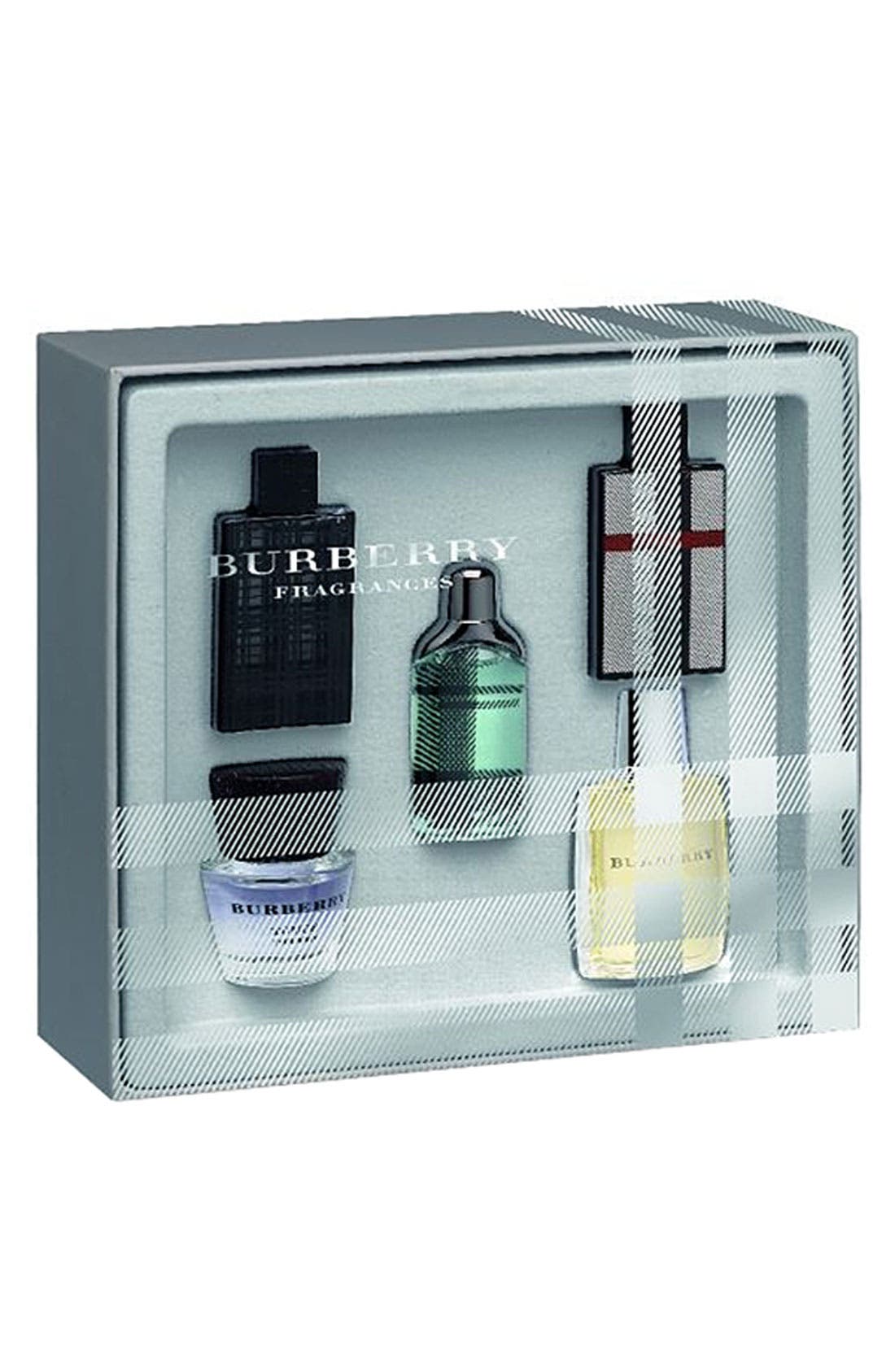 burberry fragrance mini gift set