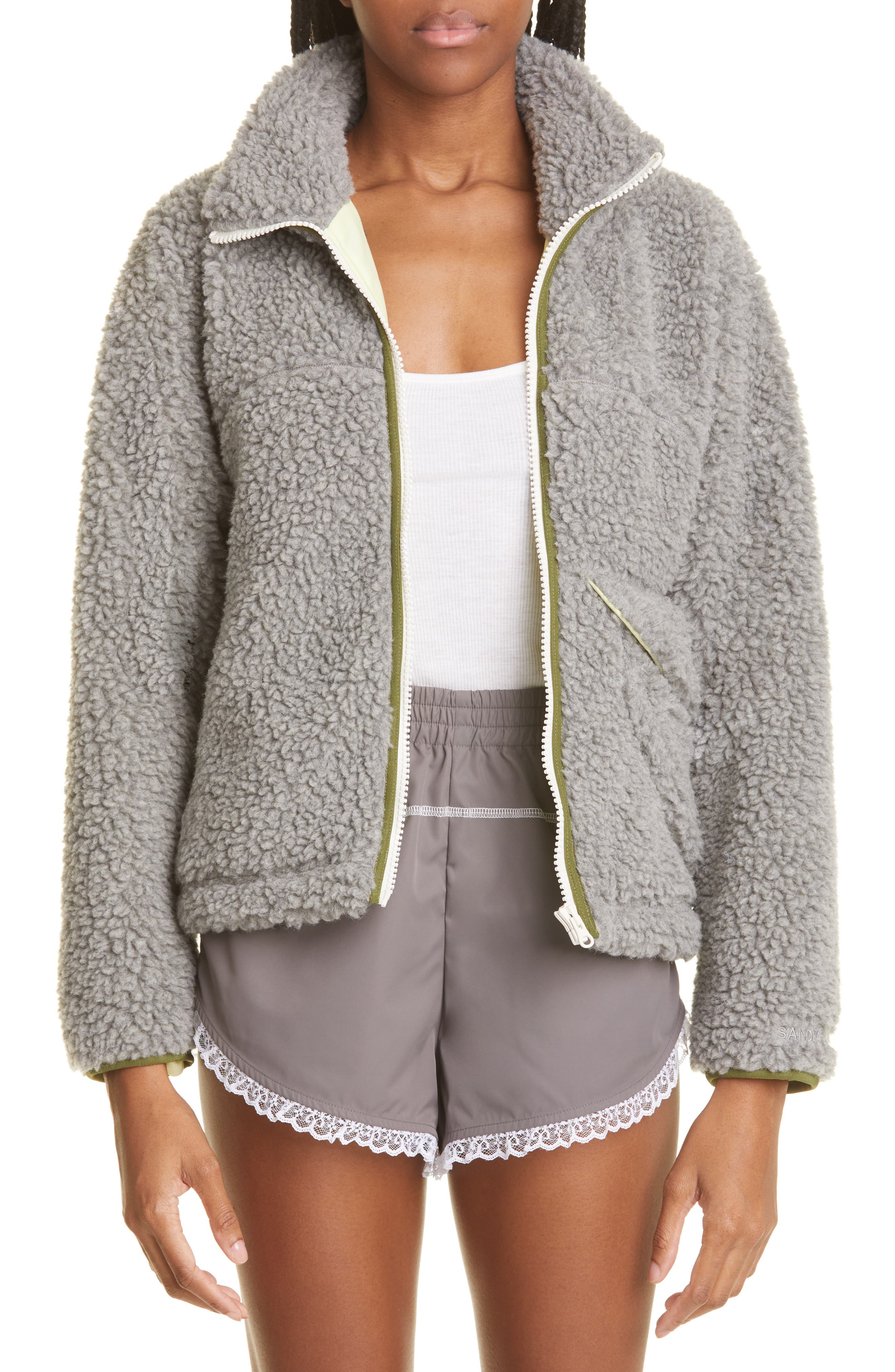 Sandy Liang Cashi Fleece Jacket | Nordstrom