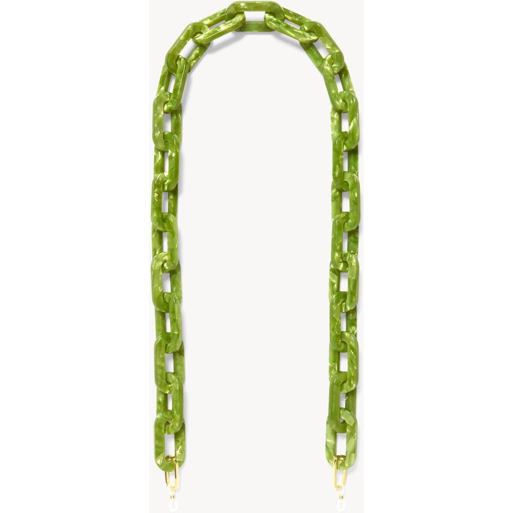 Machete Chunky Sunglass Chain In Pistachio