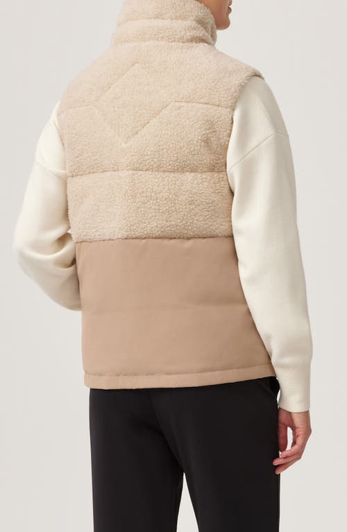 Shop Canada Goose Elora Vest In Light Tan/tan-tan Clair/tan