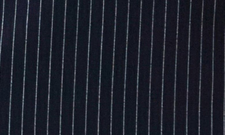 Shop Grey Lab Pinstripe Miniskirt In Dark Navy