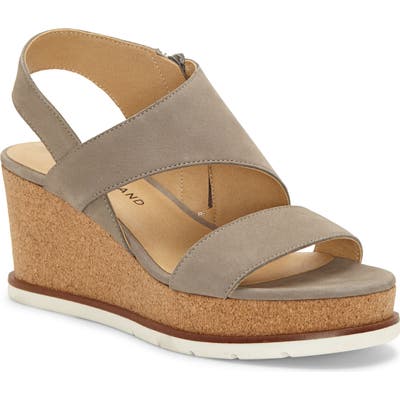 Lucky Brand Bylanna Wedge Sandal- Grey