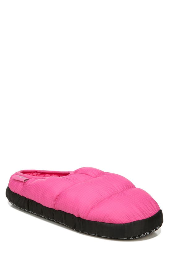 Circus By Sam Edelman Hollin Quilted Puffer Slipper In Pink Crush Nylon