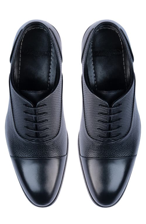 Vellapais Neda Cap Toe Oxford In Black