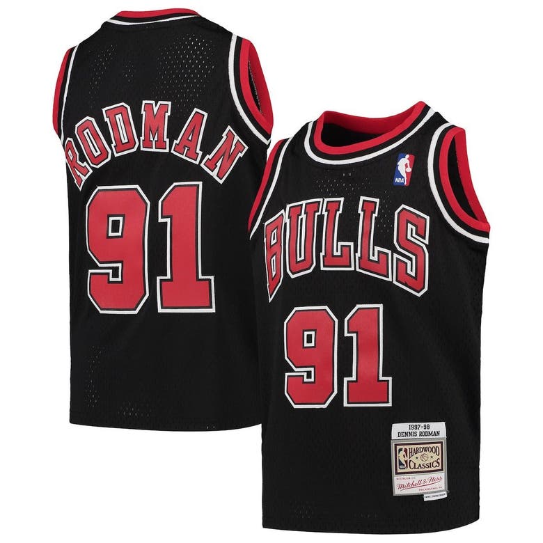 rodman jersey mitchell and ness