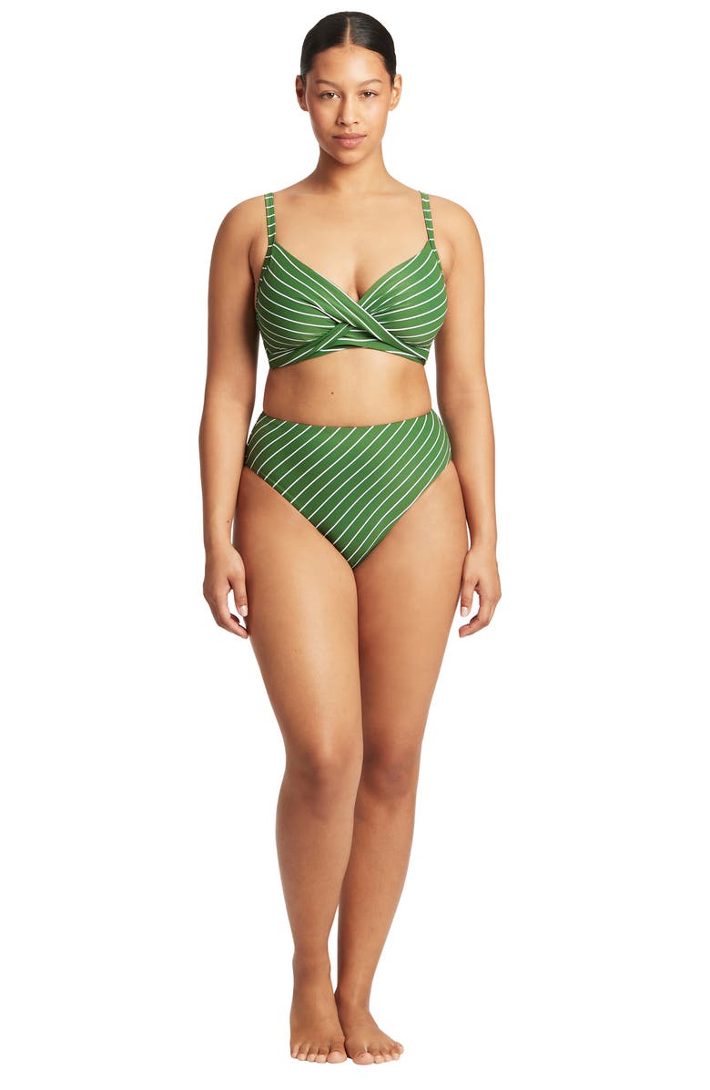 Sea Level Twist Front Dd And E Cup Underwire Bikini Top Nordstrom 0609