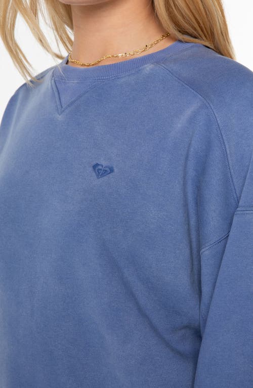 Roxy Oasis Haze Sweatshirt In Coastal Fjord