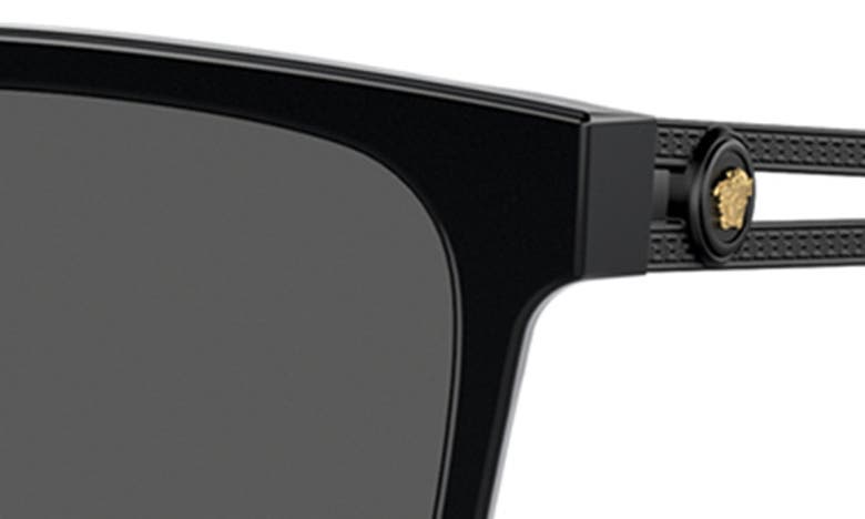 Shop Versace Rock Icon 58mm Sunglasses In Dark Grey