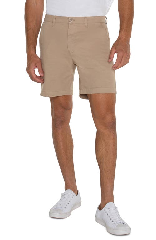 Liverpool Los Angeles Flat Front Stretch Twill Trouser Shorts at Nordstrom,