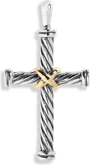 Cable Cross Enhancer with 18K Gold