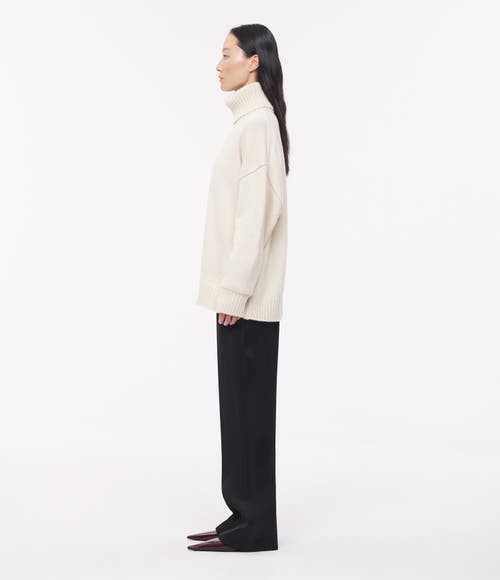 ANOTHER TOMORROW ANOTHER TOMORROW OVERSIZED LUXE TURTLENECK