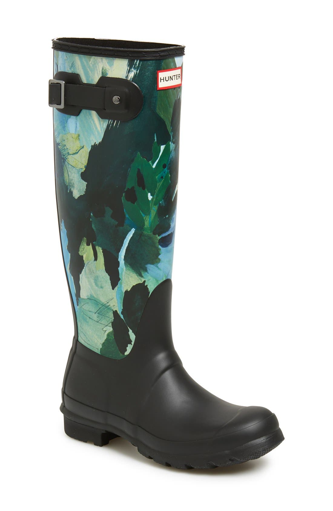 Hunter 'Original Tall Botanical' Rain Boot (Women) Nordstrom