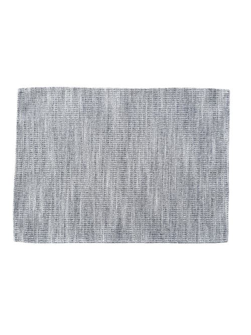 Anaya Seaside Smooth Indoor Outdoor Placemat In Grey