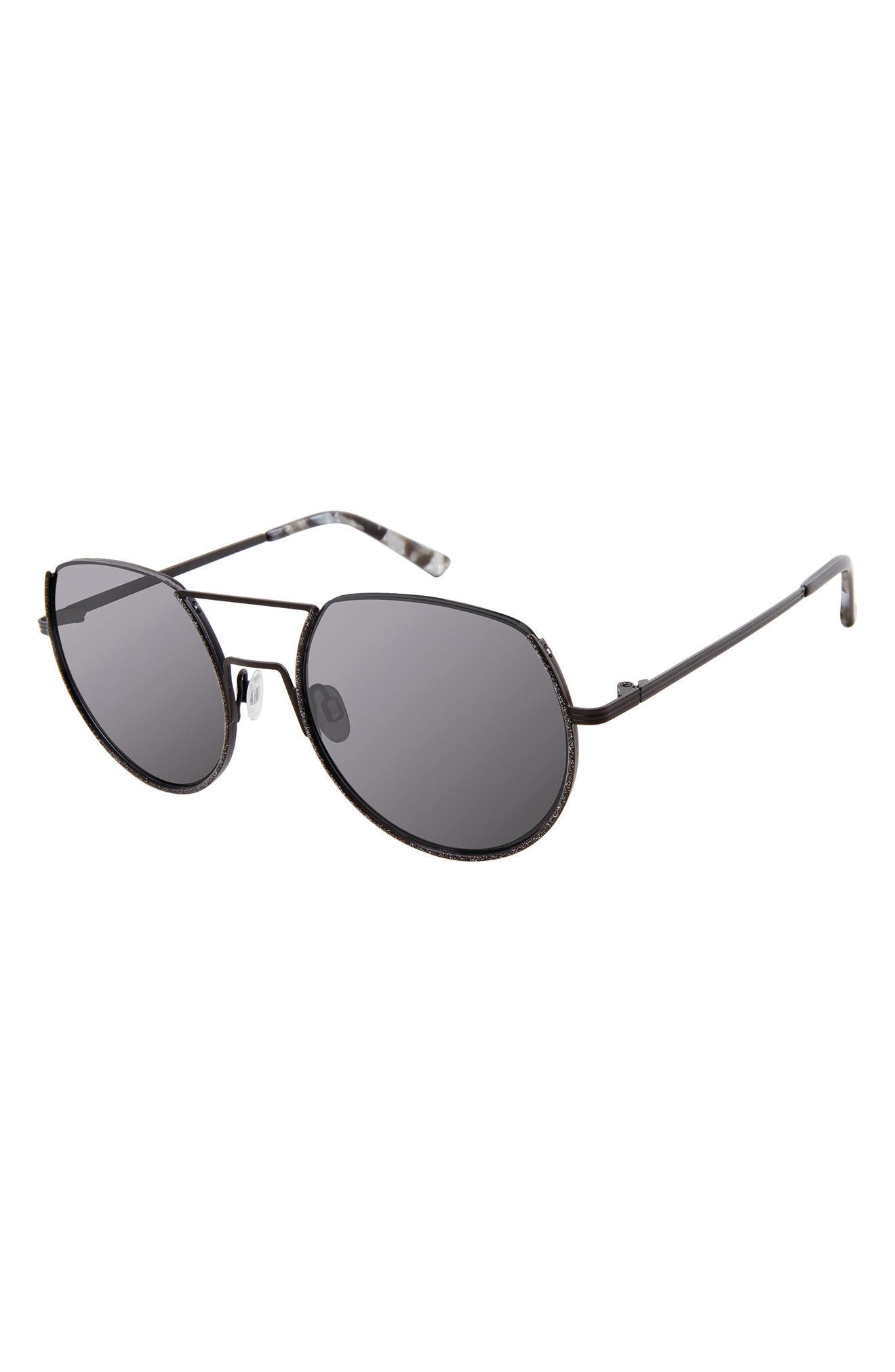 True Religion 60mm Aviator Sunglasses In Black | ModeSens