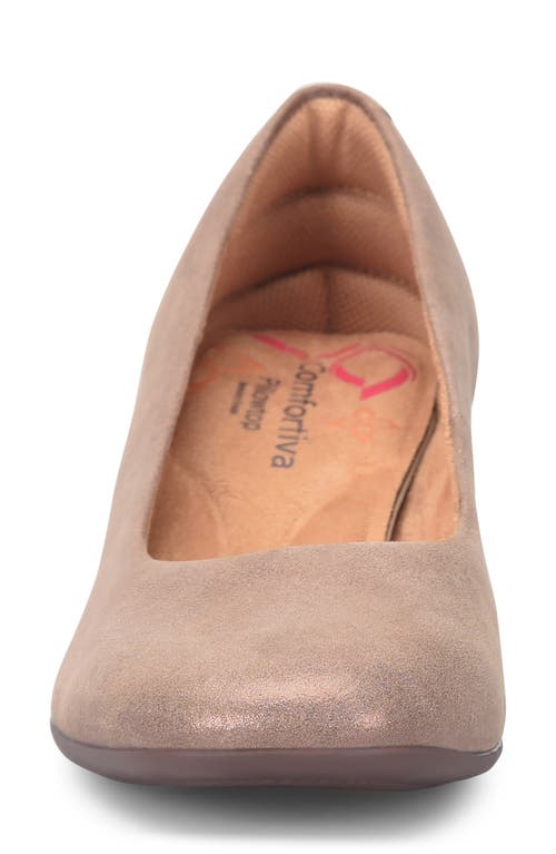 Shop Comfortiva Peach Pump In Coffee