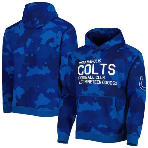 The Wild Collective Black New England Patriots Camo Pullover Hoodie