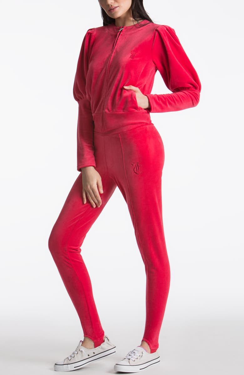 Juicy Couture Pintuck Velour Stirrup Pants Nordstrom Juicy Couture Pintuck Velour Stirrup Pants Nordstrom