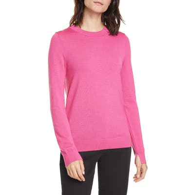 Boss Fegan Merino Wool Knit Sweater, Pink