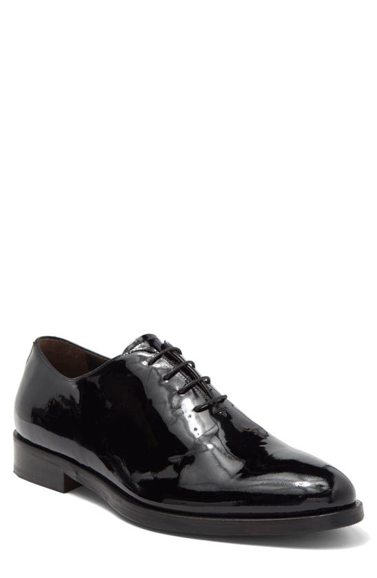To Boot New York Men's Aalborg Lace-up Patent Leather Derby Shoes In Vernice Nero