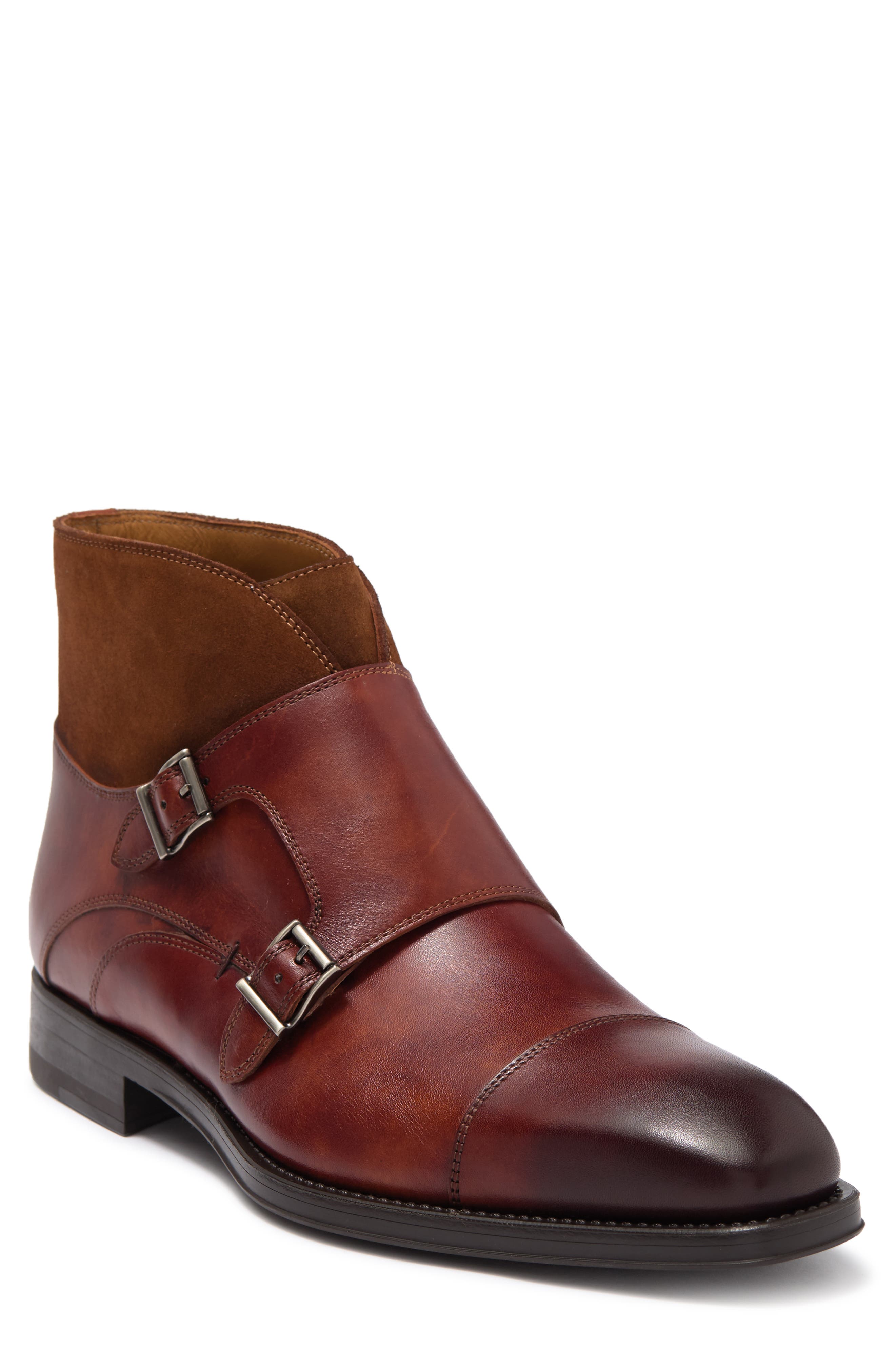 magnanni monk strap boot