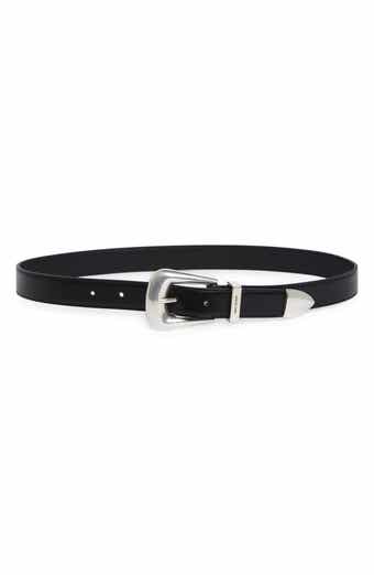 Laque YSL Monogram Leather Belt curated on LTK