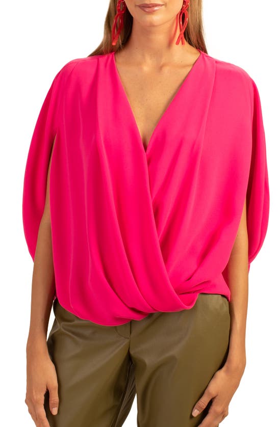 Shop Trina Turk Deep Well Top In P.s. Pink