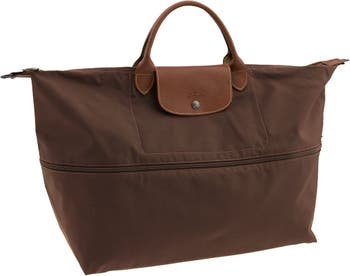 Le Pliage Green Travel bag expandable Forest - Recycled canvas