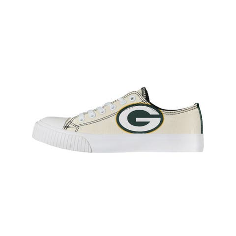 FOCO Cream San Francisco 49ers Low Top Canvas Shoes