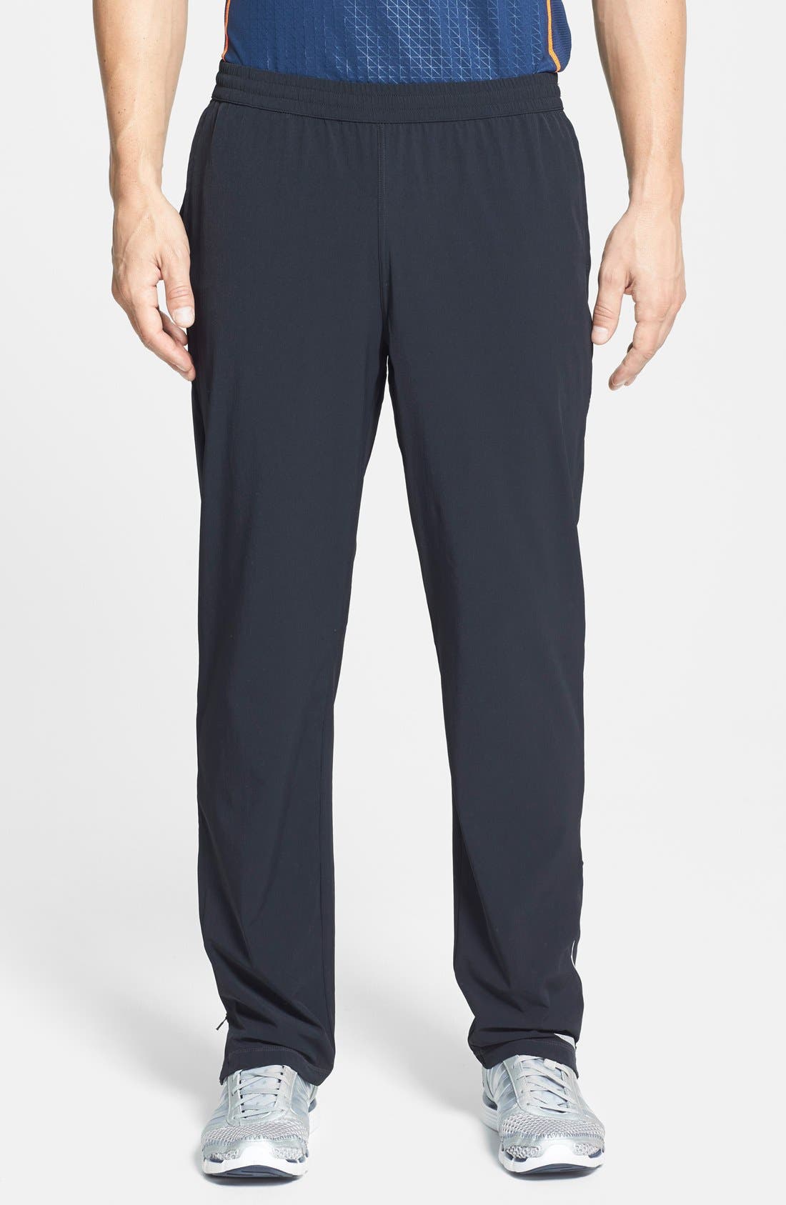 BPM Fueled by Zella Stretch Woven Athletic Training Pants Nordstrom