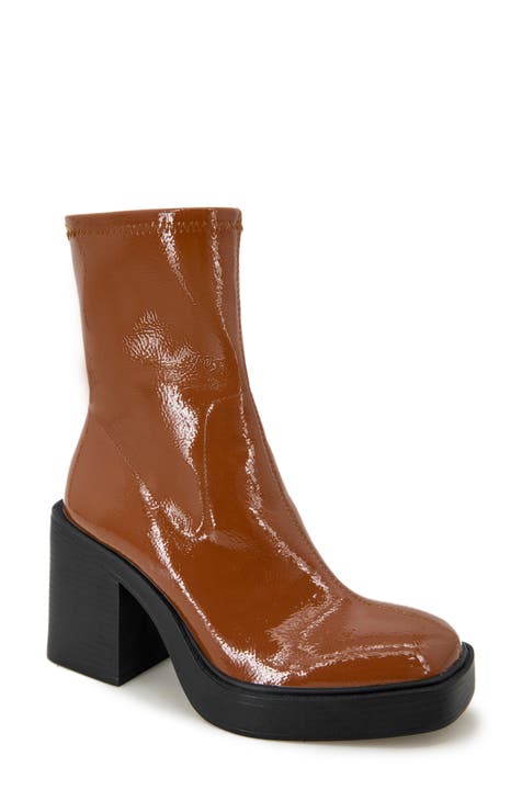 Nordstrom rack brown outlet booties