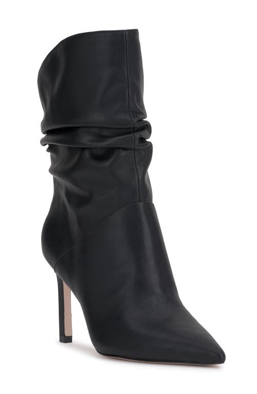 Jessica Simpson Elisti Pointed Toe Slouch Bootie In Black