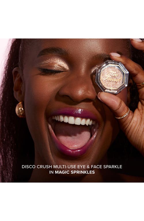 Shop Too Faced Disco Crush Eye & Face Sparkle In Magic Sprinkles