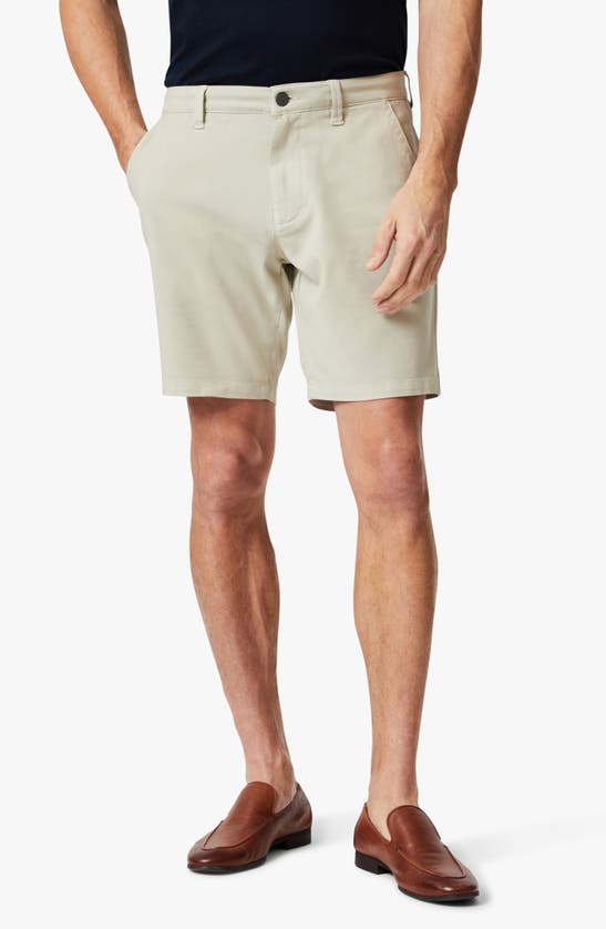 Shop 34 Heritage Arizona Slim Fit Flat Front Chino Shorts In Willow High-flyer