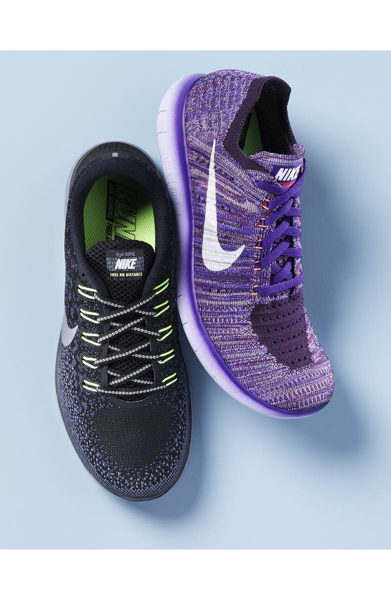 Nike 'Free Flyknit' Running Shoe, Main, color, 