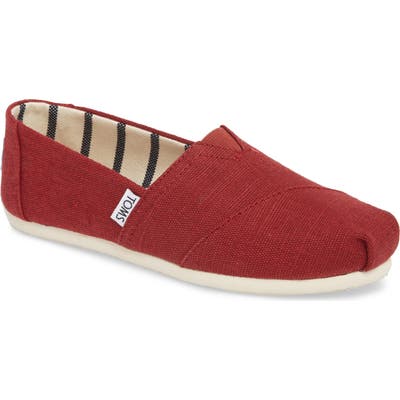 Toms Alpargata Slip-On, Burgundy