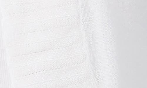 Nic + Zoe Nic+zoe Linen Blend Bolero Cardigan In Paper White