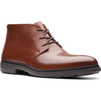 Clarks Un Tailor Chukka Boot- Brown