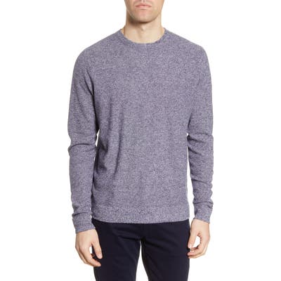 Nordstrom Shop Textured Crewneck Sweater, Blue