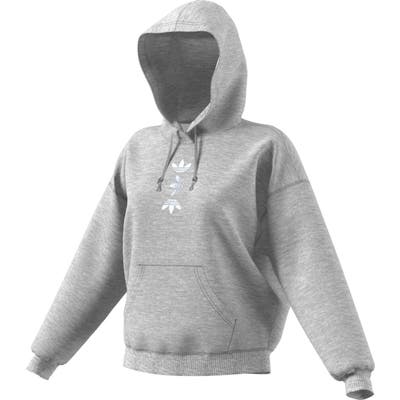 Adidas Originals Large Logo Hoodie, Grey