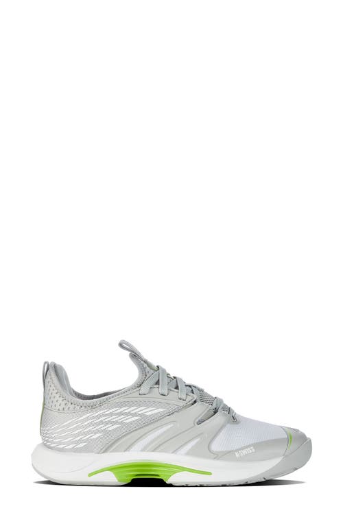 Shop K-swiss Speedtrac Sneaker In Grey Volt/white/limon