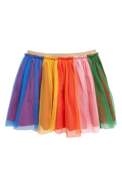 Tucker + Tate Kids' Rainbow Tutu Skirt in Red Festive Multi Block