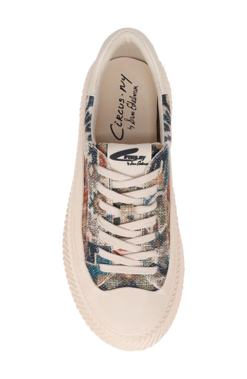 Circus Ny By Sam Edelman Tatum Platform Sneaker In Natural Multi