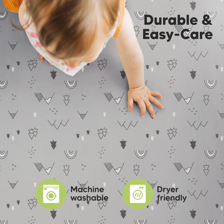 Keababies Isla Fitted Mini Crib Sheets In Woodland
