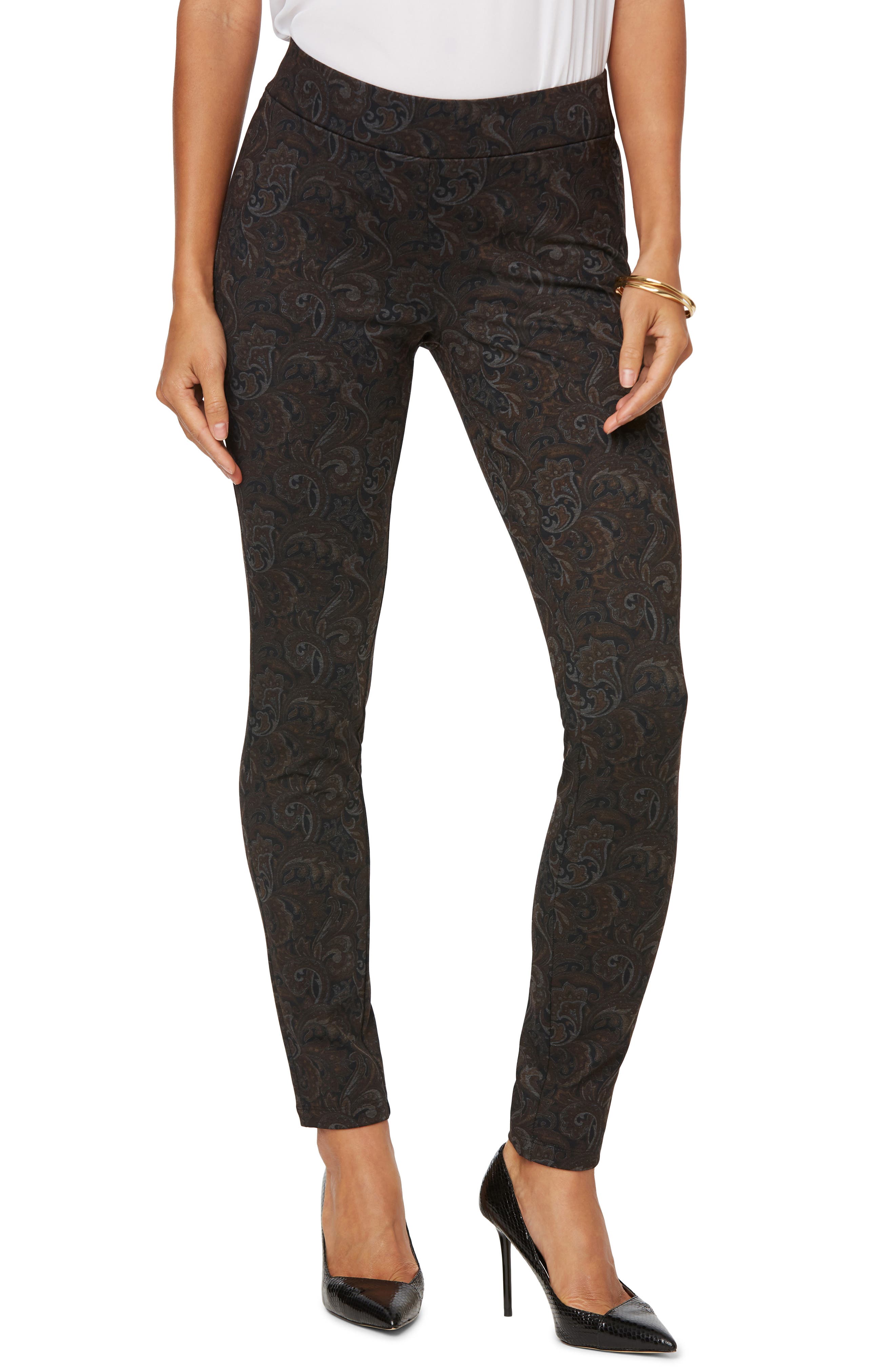 NYDJ Paisley Ponte Leggings | Nordstromrack