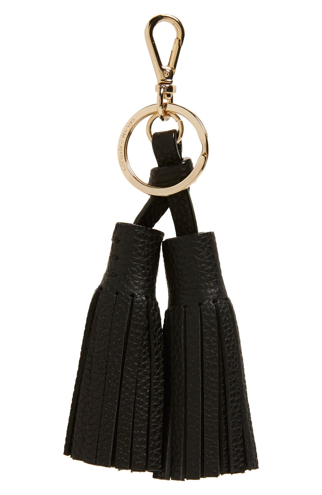 kate spade new york double leather tassel bag charm Nordstrom