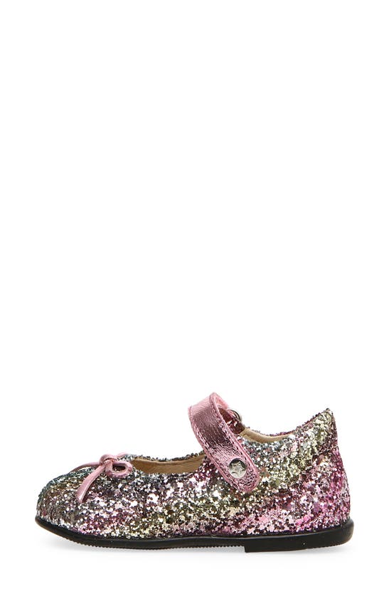 Shop Naturino Glitter Mary Jane In Multicolor