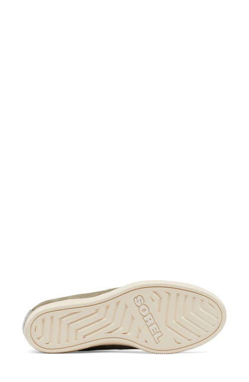 Sorel Out N About Slip-on Wedge Shoe Ii In Stone Green/bleached Ceramic