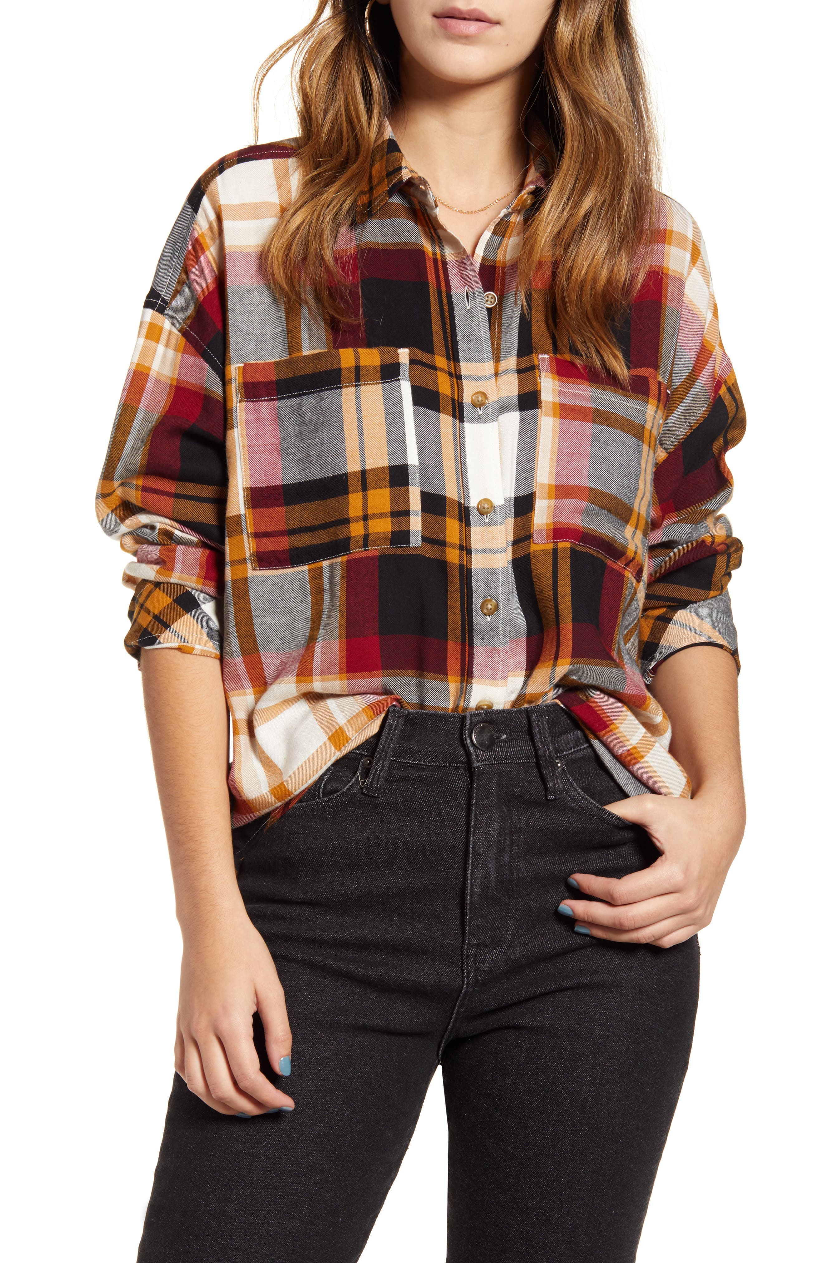 boyfriend shirt plaid